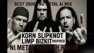 Best 2000s Nu Metal AI Mix | Korn Slipknot Limp Bizkit Inspired (Vol.1) Nu Metal Rebirth Radio