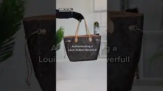 Spot a REAL Vs FAKE LV Neverfull #louisvuitton #neverfull #luxury #fashion
