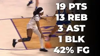 Aneesah Morrow 2024 March Madness Highlights 2nd Round - LSU vs Middle Tennessee