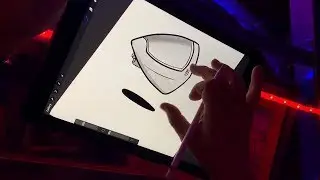 How to Draw with Procreate - Drawing Space Gar by Mark Bussler