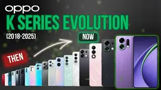 Evolution of OPPO K Series 2018-2025