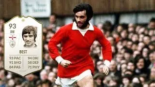 FIFA 19 - PRIME ICON GEORGE BEST (93) PLAYER REVIEW