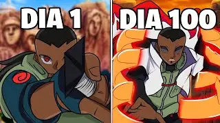 SOBREVIVI 100 DIAS COMO UCHIHA no MINECRAFT - O FILME