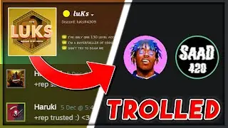 TROLLING THE FUNNIEST CSGO SCAMMER ON DISCORD