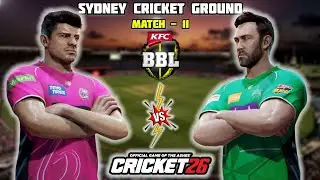 BBL 2025 | Сидней Сиксерс против Мельбурн Старс - Обзор матча №11 | Cricket26