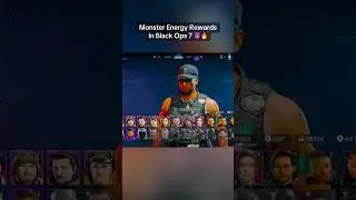 MONSTER ENERGY REWARDS IN BLACK OPS 7 😈🔥 #blackops7 #callofduty #monsterenergy