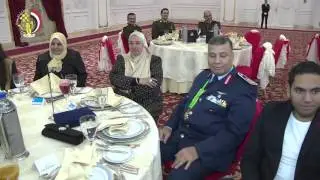 الفريق أول صدقى صبحى يكرم قادة القوات المسلحة المحالين للتقاعد