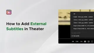 UGREEN NASync Tutorial Series - How to Add External Subtitles in Theater