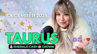 Гороскоп на декабрь 2025 года для Тельца: ИЗУМРУДНАЯ ДЕНЕЖНАЯ КОРОНА #Телец #гороскопТельца #дека...
