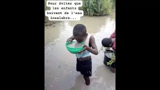 Préparation forage orphelinat Ndako Ya Bana à Nokometou