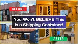 You Won't Believe This is a Shipping Container! (Stunning 2-Bedroom Kenya Home)