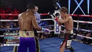 Jamel &ldquo;Semper Fi&rdquo; Herring blows against Ito.