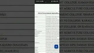 JET 2023 Spot Counseling New Agriculture Government College Contact Details & Adress Official Update