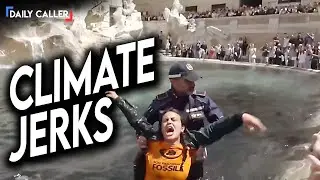 Climate Activists Vandalize Trevi Fountain, Police Drag Them Away