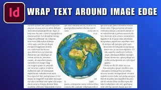 How to Wrap Text Around Image Edge in InDesign 2026