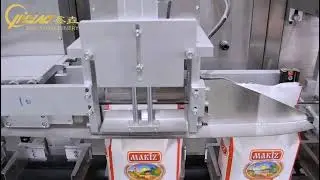 Wheat Flour Powder Packing Machine упаковочная машина для пшеничной муки with Glue Sticker
