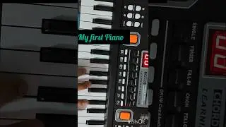My first Piano 😍&hearts;️🎹#shorts #bigfun #piano