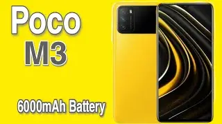 Poco M3 || 6000mAh Big Battery || Crazy Design || 18W Fast Charging || 10,999Rs . ||