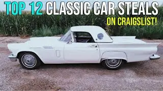 Craigslist's Best Classic American Car Finds! Top 12 Deals Now!