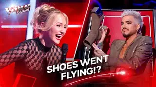 Coaches Threw Shoes After Her MAGNIFICENT Performance | The Voice