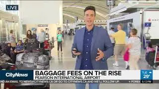Two Canadian airlines hike baggage fees