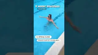 Water exercises for your arms!