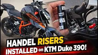 Bikers Billet Handlebar Risers for Gen3 Duke 390 | Detailed Installation & Unboxing