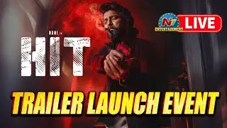 HIT 3 Trailer Launch Event LIVE | Nani | Sailesh Kolanu | Srinidhi Shetty || @NTVENT