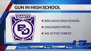 Ben Davis HS student arrested for having a handgun at school