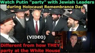 Watch how How Putin celebrates (NOT) Holocaust Remembrance Day with Jewish Leaders at the Kremlin