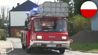 [Magirus DLK n.B.] Samoch&oacute;d z Drabiną (SD-30) 306[P]51 Państwowa Straż Pożarna (PSP) Poznań JRG 6