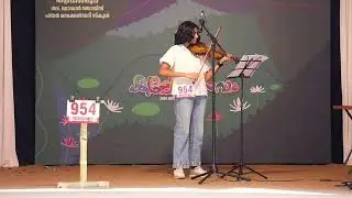 Kerala school kalolsavam  violin performance 