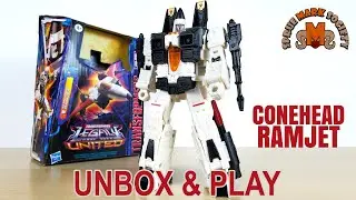 Transformers Legacy United G1 Universe Ramjet Unbox & Play #transformerslegacy #actionfigures