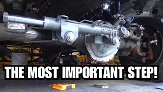 4wd Cummins Rack and Pinion Conversion Part 2... Solid Axle Steering Mounts & Shaft Routing