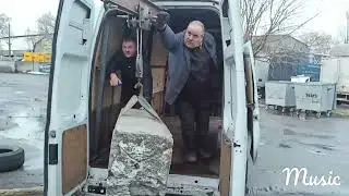 Авто кран-балка. Кран для фургона.