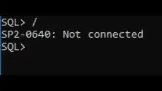 NOT CONNECTED SQL | | SQL || DBMS || RDBMS