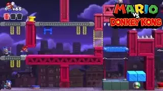 Mario vs. Donkey Kong -  World 8 Twilight City - Complete Walkthrough (100%)