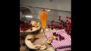 Cranapple Fizz Mocktail