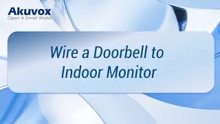 [Wiring]Wire a Doorbell to Indoor Monitor