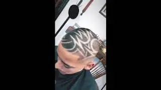 Badbunny haircut @texasfadez