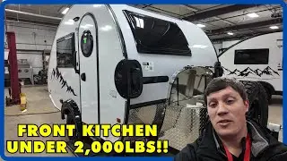 Кухня в форме капли с передней панелью! Модель NuCamp Tab 320 Lite Std. 2026 года выпуска.