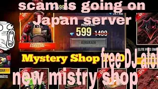 Scam is going on free free japneis server|| DIE FOR KILL ||