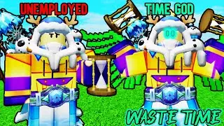 Roblox WASTE TIME To Become TIME GOD