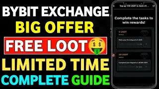 Bybit Exchange New Offer Today || Bybit Exchange Asia Golden Airdrop Guide || Bybit New Users Offer