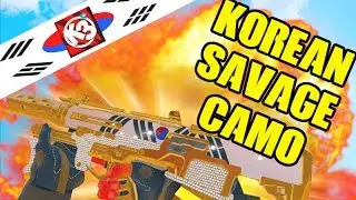 I MADE THE KOREAN SAVAGE HIS OWN CUSTOM CAMO IN BO4!