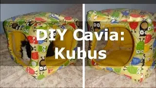 DIY Cavia: Kubus van fleece