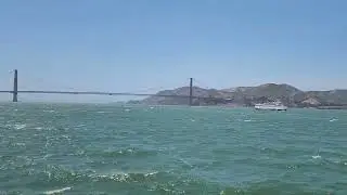 #SanFrancisco #GoldenGateBridge #California #Viral #ViralUnicorn #FYP #ForYouPage 🦄 🌉☮️🌁🧡🚢⛵️🛥😃 