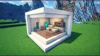 Minecraft How to Build a Small Modern House - Minecraft Builds (#9)