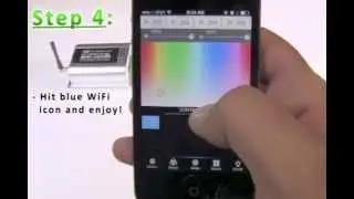 Using the WiFi-104 LED Controller as its Own Network - EcolocityLED.com