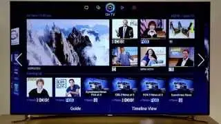 Discover the New Smart Hub on the Samsung LED F8000 Smart TV